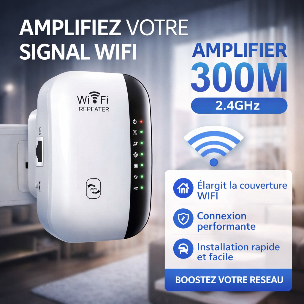 Répéteur/Amplificateur de wi-fi